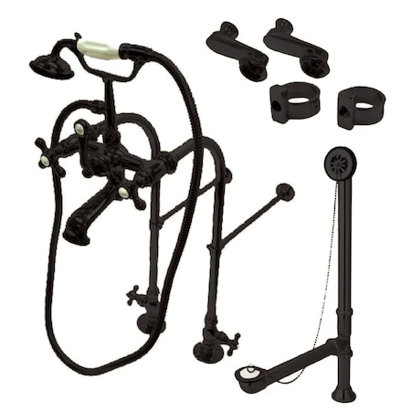 Clawfoot Tub Faucet Packages, Oil Rubbed Bronze, Freestanding MPN:CCK5105AX