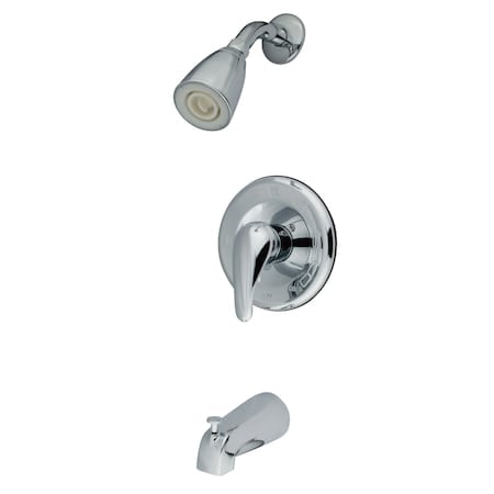 Tub and Shower Faucet, Polished Chrome, Wall Mount MPN:KB1631LL