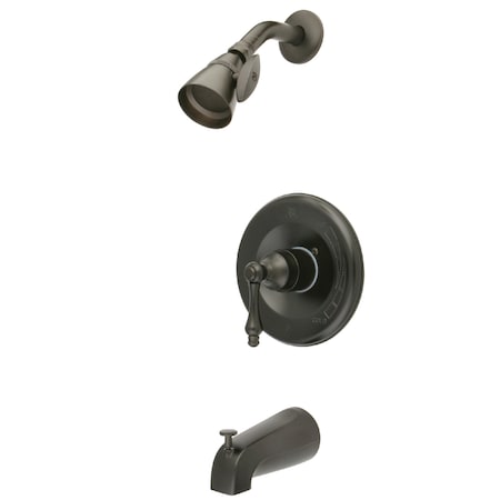 Tub and Shower Faucet, Oil Rubbed Bronze, Wall Mount MPN:KB1635AL