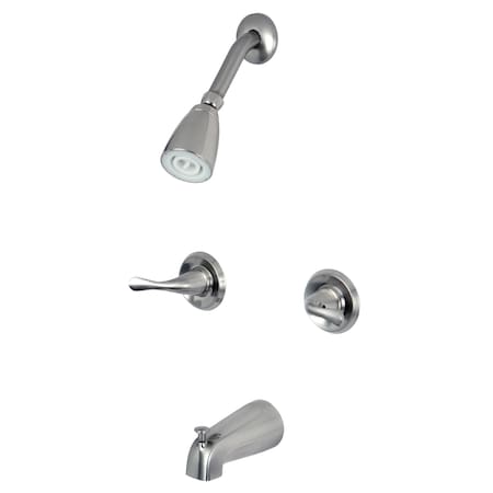 Tub and Shower Faucet, Brushed Nickel, Wall Mount MPN:KB2248YL
