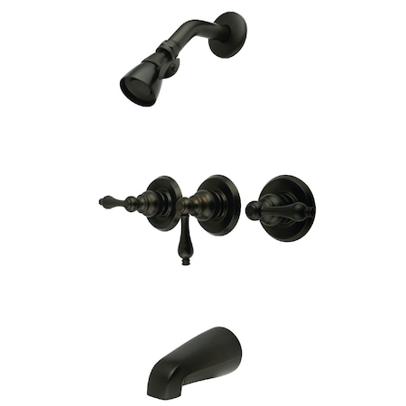 Tub and Shower Faucet, Oil Rubbed Bronze, Wall Mount MPN:KB235AL