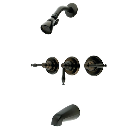 Tub and Shower Faucet, Oil Rubbed Bronze, Wall Mount MPN:KB235KL