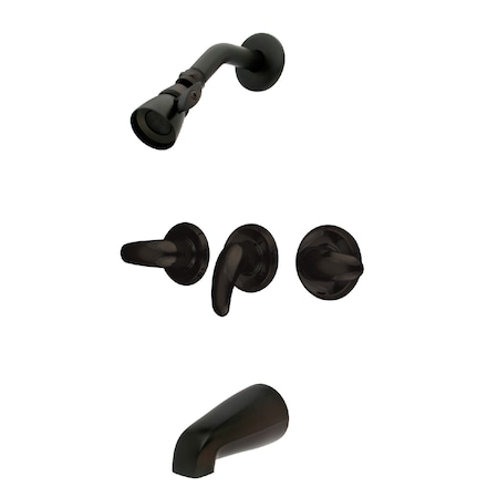Tub and Shower Faucet, Oil Rubbed Bronze, Wall Mount MPN:KB235LL
