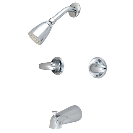 Tub and Shower Faucet, Polished Chrome, Wall Mount MPN:KB241LL