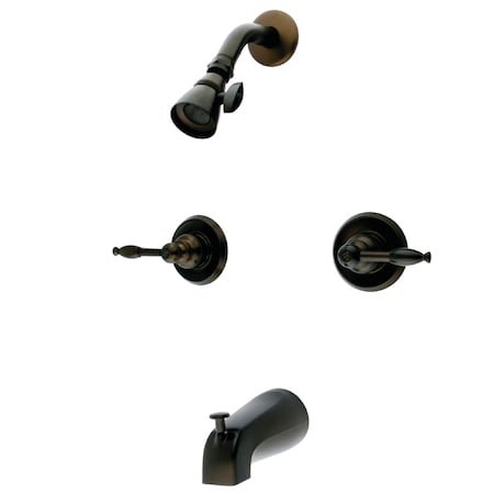 Tub and Shower Faucet, Oil Rubbed Bronze, Wall Mount MPN:KB245KL