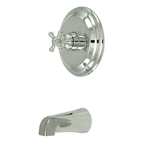 Tub and Shower Faucet, Standard, 2, Wall Mount, Polished Chrome MPN:KB2631BXTO