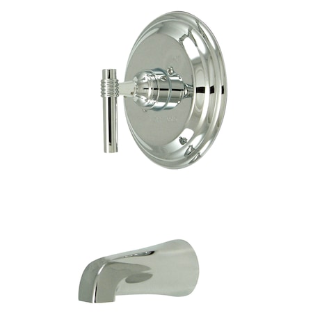 Tub and Shower Faucet, Standard, 2, Wall Mount, Polished Chrome MPN:KB2631MLTO