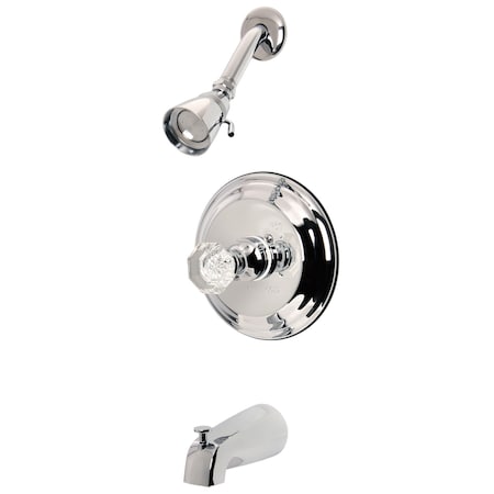 Tub and Shower Faucet, Standard, 5-1/8