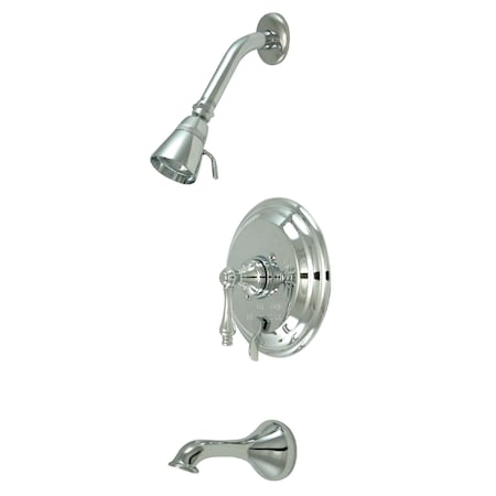 Tub and Shower Faucet, Polished Chrome, Wall Mount MPN:KB36310AL