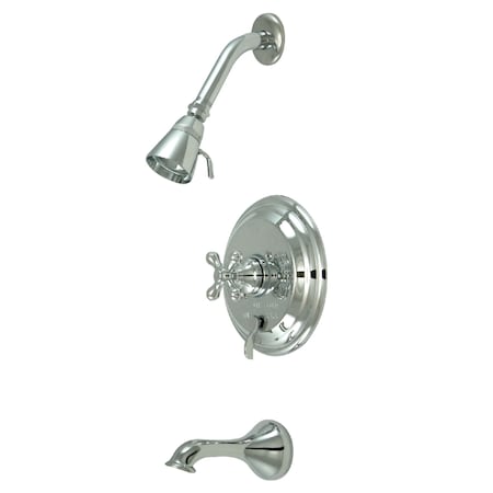 KB36310AX Tub & Shower Faucet with Metal Cross Handle MPN:KB36310AX