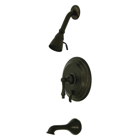 Tub and Shower Faucet, Oil Rubbed Bronze, Wall Mount MPN:KB36350AL