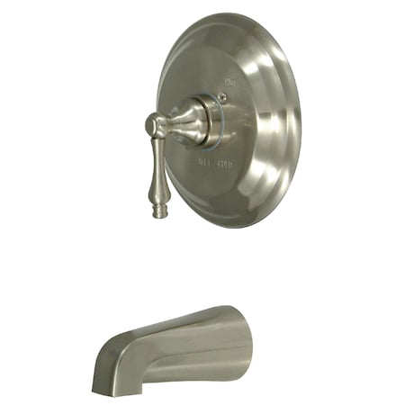 Tub and Shower Faucet, Standard, 2, Wall Mount, Brushed Nickel MPN:KB3638ALTO