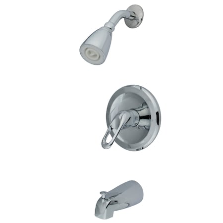 Tub and Shower Faucet, Polished Chrome, Wall Mount MPN:KB531LP