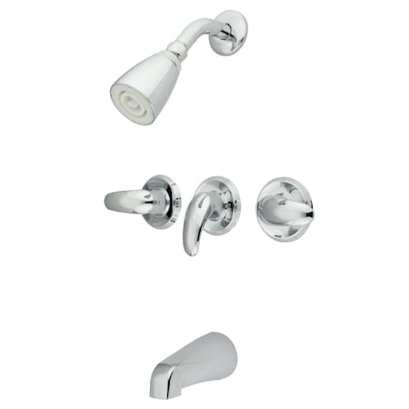Tub and Shower Faucet, Polished Chrome, Wall Mount MPN:KB6231LL