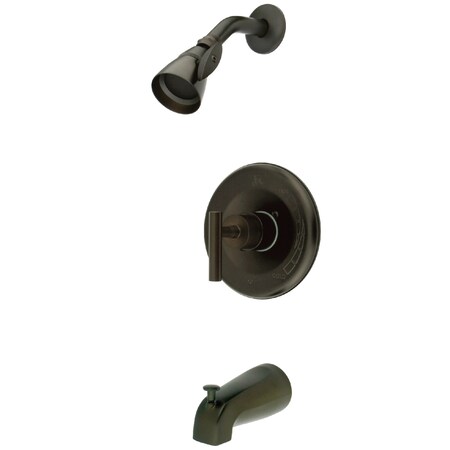 Tub and Shower Faucet, Oil Rubbed Bronze, Wall Mount MPN:KB6635CML