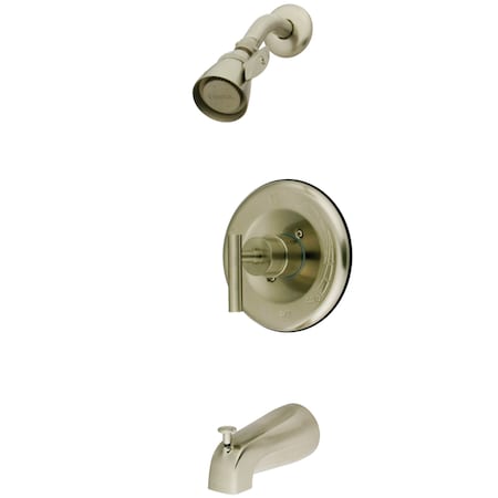 Tub and Shower Faucet, Brushed Nickel, Wall Mount MPN:KB6638CML