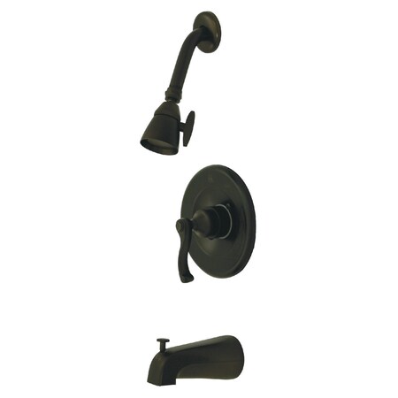 Tub and Shower Faucet, Oil Rubbed Bronze, Wall Mount MPN:KB8635FLT