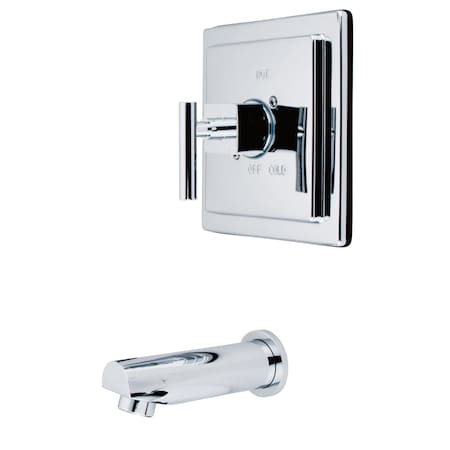 Tub and Shower Faucet, Standard, 2, Wall Mount, Polished Chrome MPN:KB8651CQLTTO