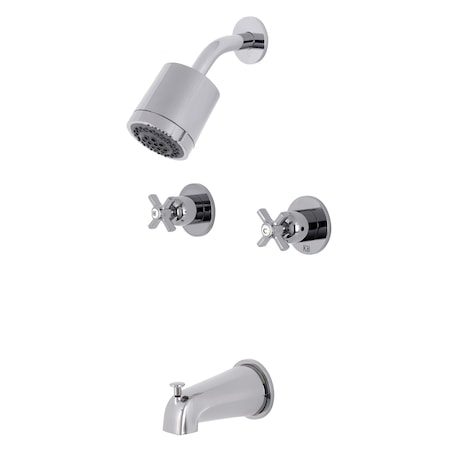 Tub and Shower Faucet, Polished Chrome, Wall Mount MPN:KBX8141ZX