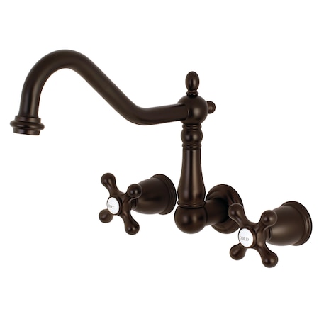 Roman Tub Faucet, Oil Rubbed Bronze, Wall Mount MPN:KS1025AX
