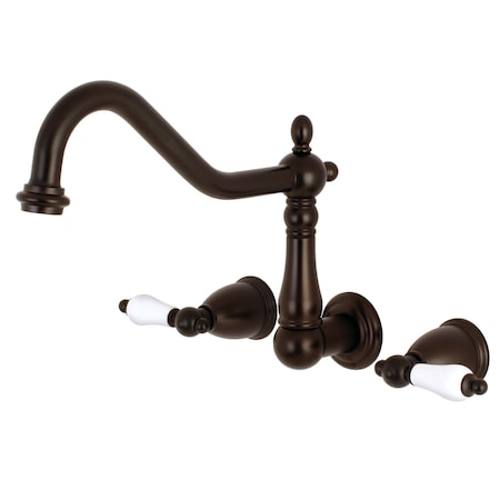 Roman Tub Faucet, Oil Rubbed Bronze, Wall Mount MPN:KS1025PL