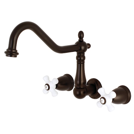 Roman Tub Faucet, Oil Rubbed Bronze, Wall Mount MPN:KS1025PX