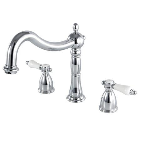 Roman Tub Faucet, Polished Chrome, Deck Mount MPN:KS1341BPL