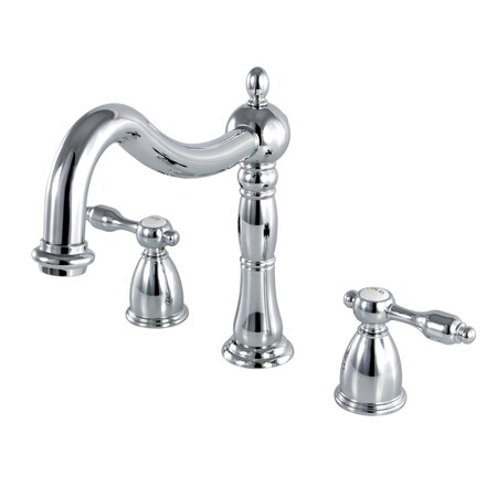 Roman Tub Faucet, Polished Chrome, Deck Mount MPN:KS1341TAL