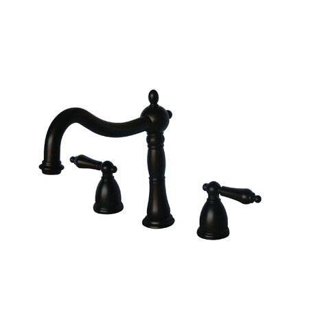 Roman Tub Faucet, Oil Rubbed Bronze, Deck Mount MPN:KS1345AL
