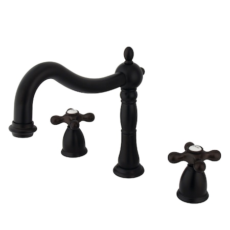 KS1345AX Roman Tub Filler with Metal Cross Handle MPN:KS1345AX