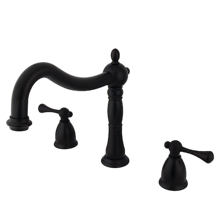 Roman Tub Faucet, Oil Rubbed Bronze, Deck Mount MPN:KS1345BL