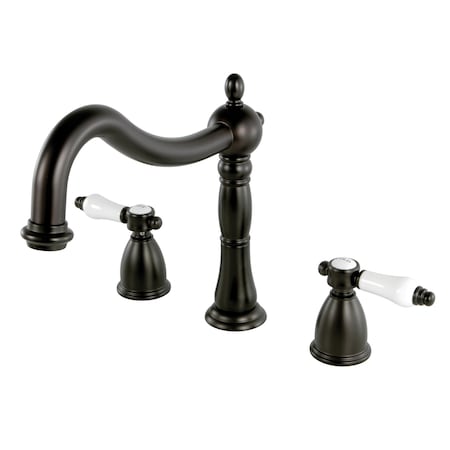 Roman Tub Faucet, Oil Rubbed Bronze, Deck Mount MPN:KS1345BPL