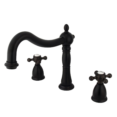 Roman Tub Faucet, Oil Rubbed Bronze, Deck Mount MPN:KS1345BX