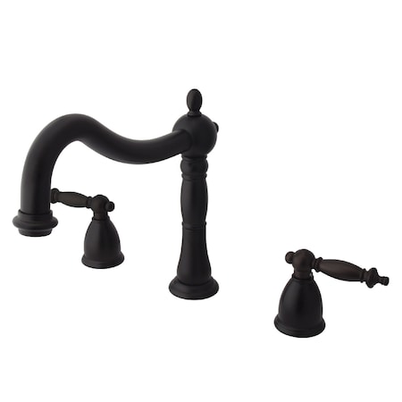 Roman Tub Faucet, Oil Rubbed Bronze, Deck Mount MPN:KS1345TL