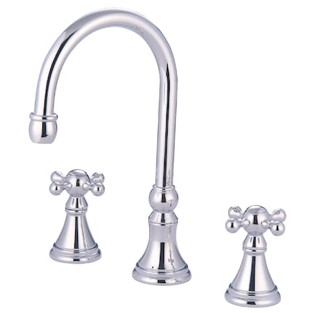 Roman Tub Faucet, Polished Chrome, Deck Mount MPN:KS2341KX