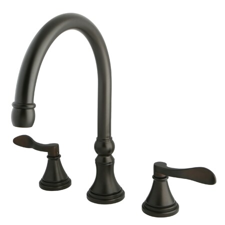 Roman Tub Faucet, Oil Rubbed Bronze, Deck Mount MPN:KS2345DFL