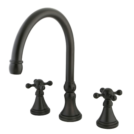 Roman Tub Faucet, Oil Rubbed Bronze, Deck Mount MPN:KS2345KX