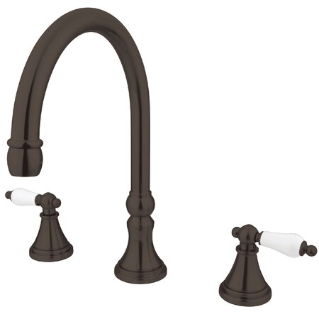 Roman Tub Faucet, Oil Rubbed Bronze, Deck Mount MPN:KS2345PL