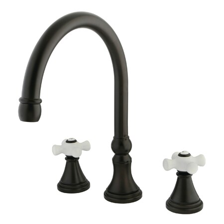 Roman Tub Faucet, Oil Rubbed Bronze, Deck Mount MPN:KS2345PX