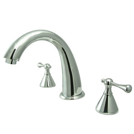 Roman Tub Faucet, Polished Chrome, Deck Mount MPN:KS2361BL