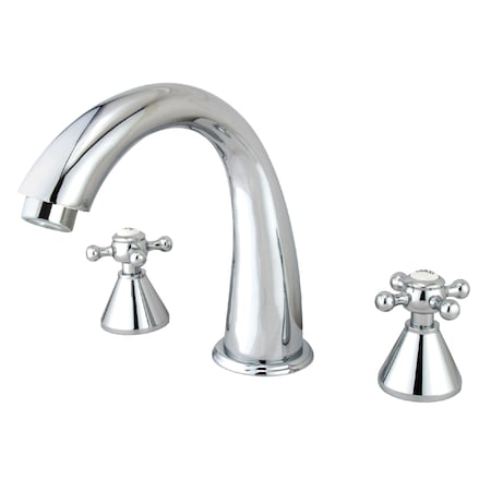 Roman Tub Faucet, Polished Chrome, Deck Mount MPN:KS2361BX