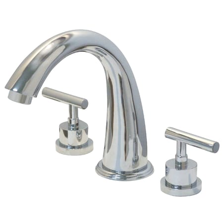 Roman Tub Faucet, Polished Chrome, Deck Mount MPN:KS2361CML