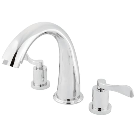 Roman Tub Faucet, Polished Chrome, Deck Mount MPN:KS2361DFL