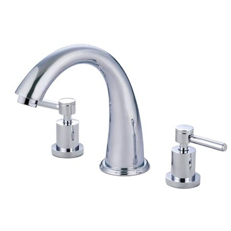 Roman Tub Faucet, Polished Chrome, Deck Mount MPN:KS2361DL