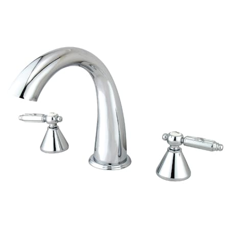 Roman Tub Faucet, Polished Chrome, Deck Mount MPN:KS2361GL