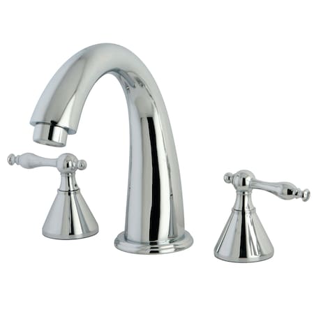 Roman Tub Faucet, Polished Chrome, Deck Mount MPN:KS2361NL