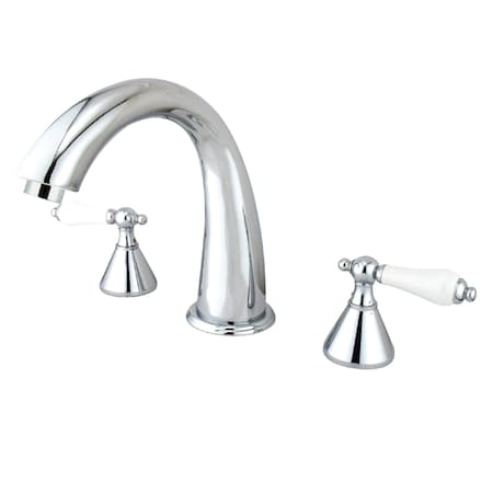 Roman Tub Faucet, Polished Chrome, Deck Mount MPN:KS2361PL