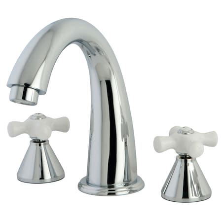 Roman Tub Faucet, Polished Chrome, Deck Mount MPN:KS2361PX