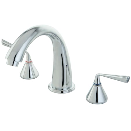 Roman Tub Faucet, Polished Chrome, Deck Mount MPN:KS2361ZL