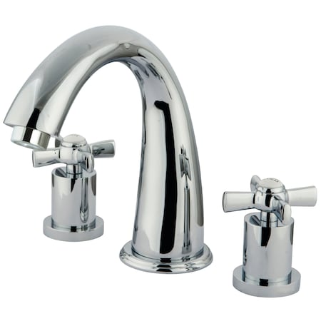 Roman Tub Faucet, Polished Chrome, Deck Mount MPN:KS2361ZX